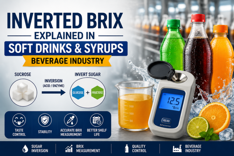 Inverted Brix Explained in Soft Drinks & Syrups