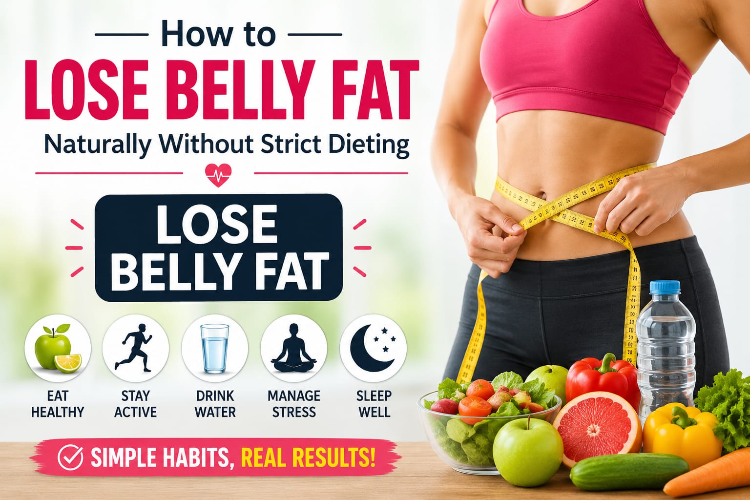 how-to-lose-belly-fat-naturally-without-strict-dieting