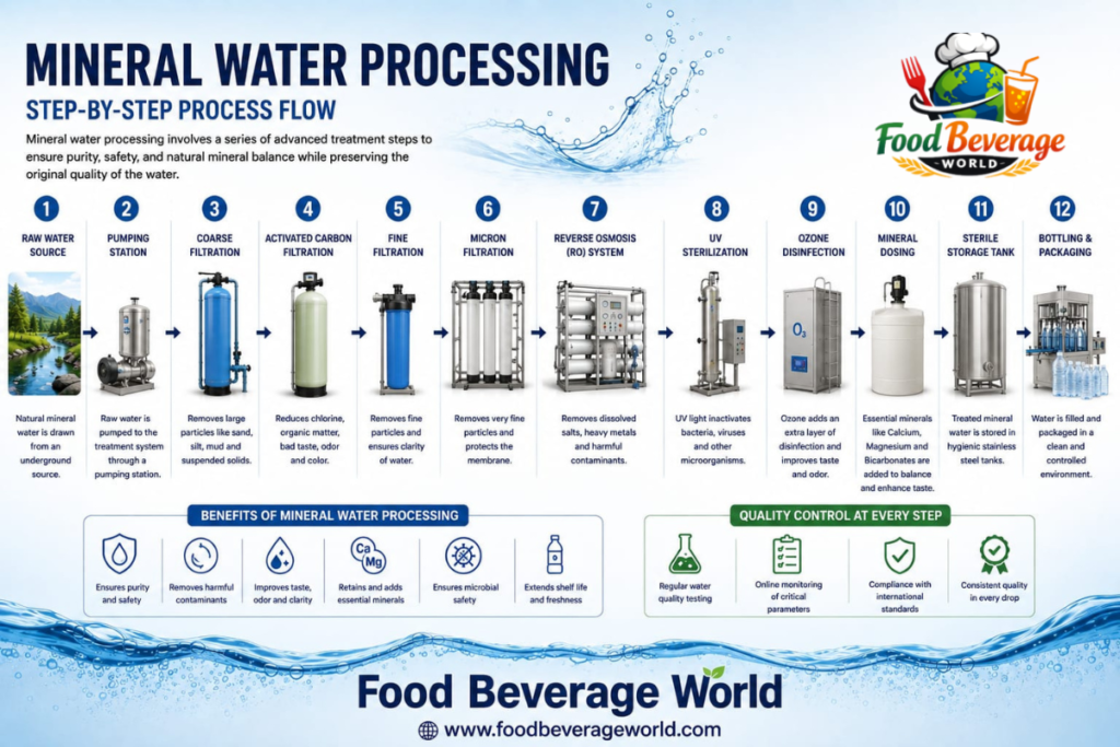 Mineral Water Preparation Process