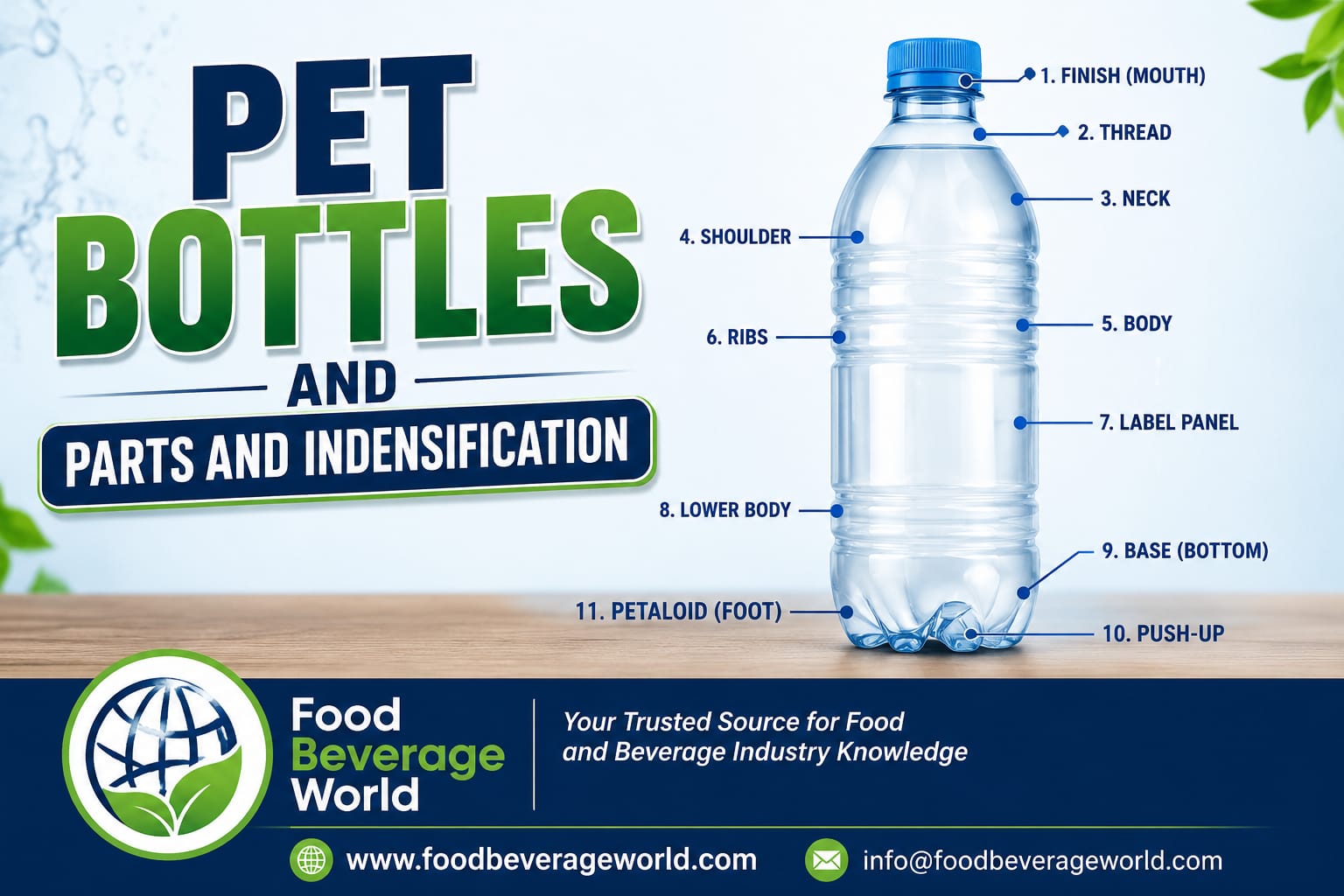 PET Bottle-Parts Identification